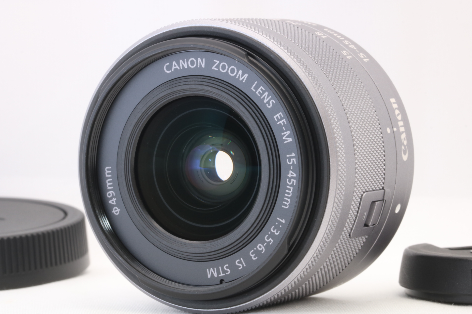 ✾Canon EF-M 15-45mm IS STM✾ シルバー #27 Near Mint] CANON EF-M 15-45mm F3.5-6.3 IS STM Silver from