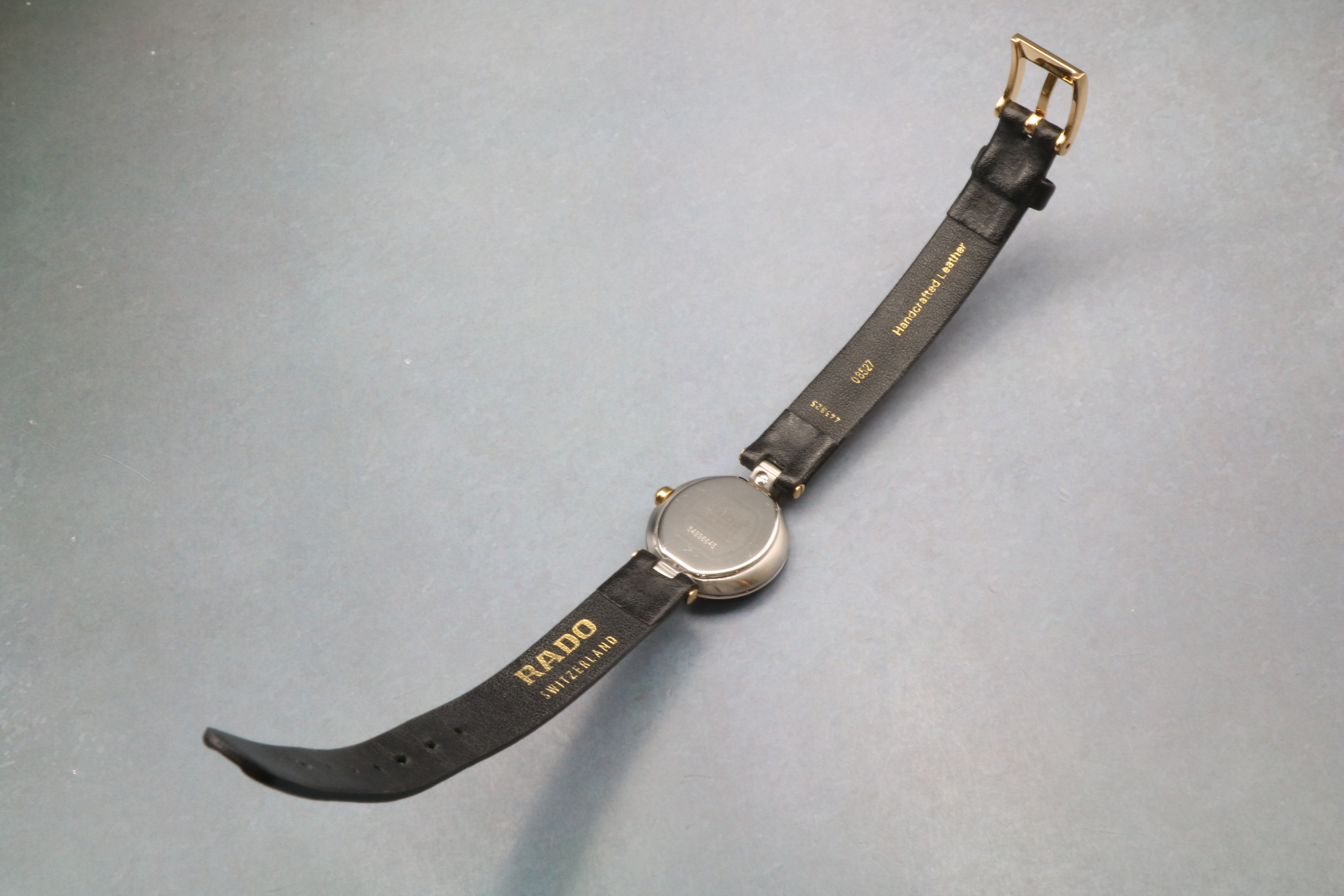 Near MINT] RADO Jubile 204.3579.4N Black Sapphire Crystal Quartz