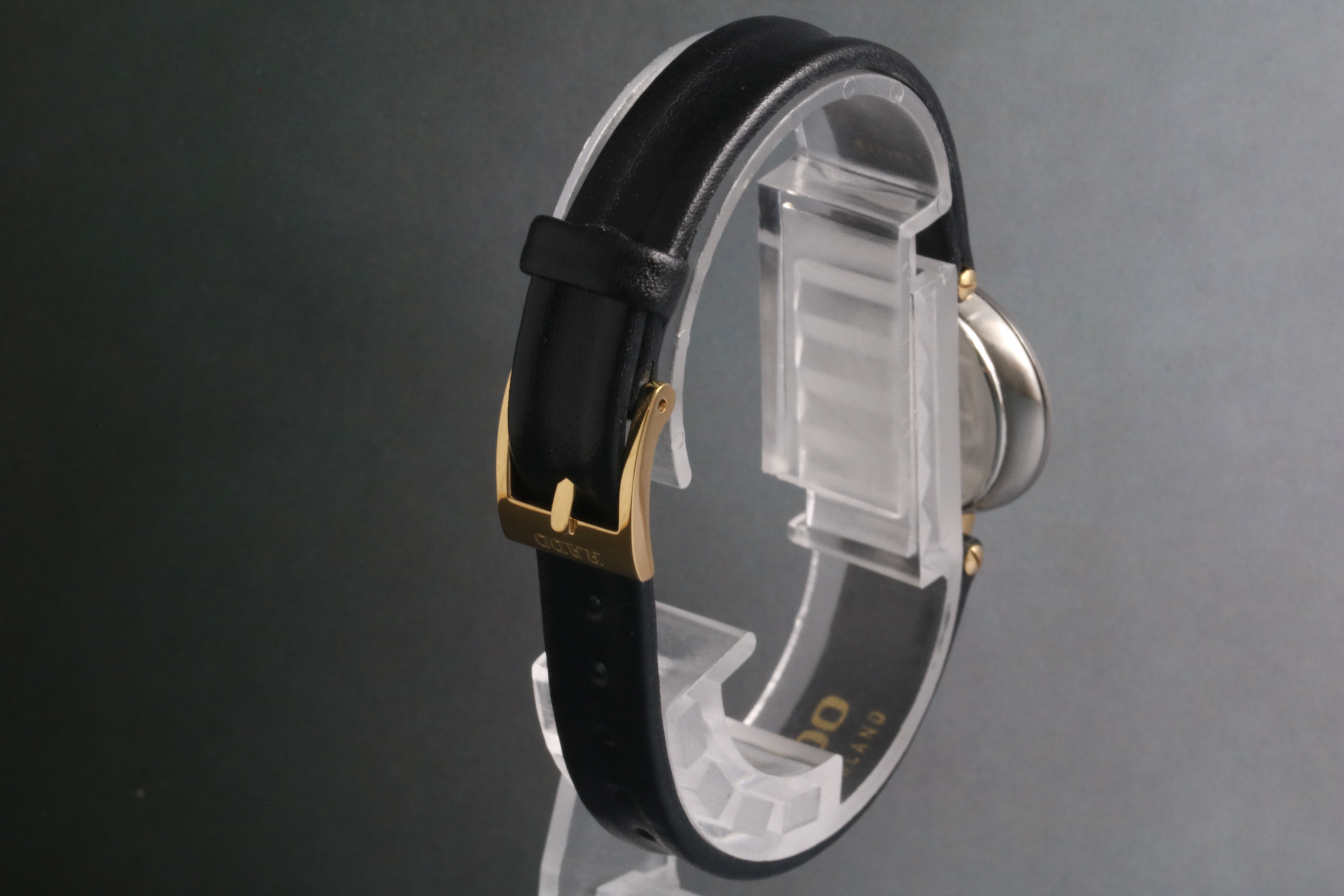 Near MINT] RADO Jubile 204.3579.4N Black Sapphire Crystal Quartz